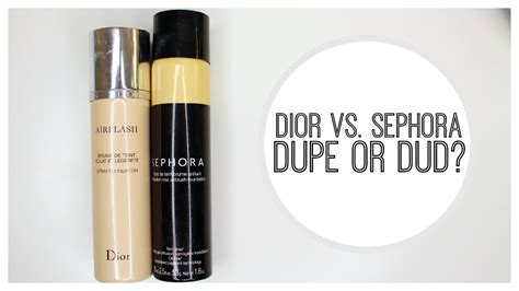 dior airflash dupe|Dupe or Dud: Dior Airflash Foundation vs. Sephora Perfection .